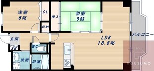 ウィステリア千里の物件間取画像